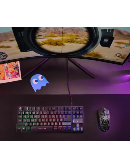 Trust GXT 929 Helox ratón Juego mano derecha RF inalámbrico Óptico 4800 DPI