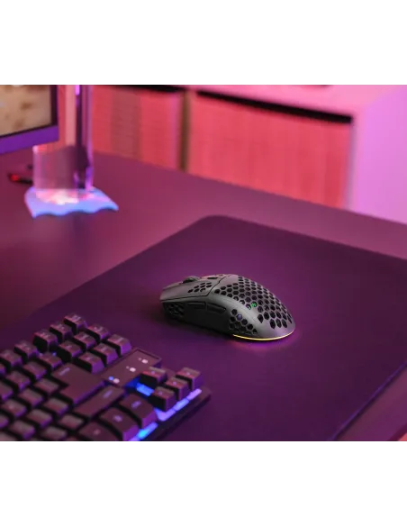 Trust GXT 929 Helox ratón Juego mano derecha RF inalámbrico Óptico 4800 DPI