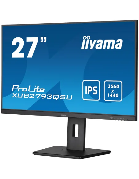 iiyama XUB2793QSU-B7 pantalla para PC 68,6 cm (27") 2560 x 1140 Pixeles Wide Quad HD LED Negro