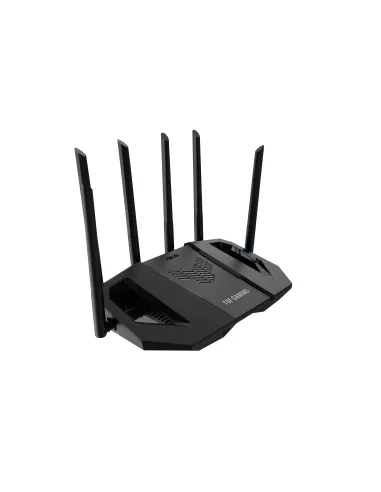 ASUS TUF Gaming BE6500 (TUF-BE6500) router inalámbrico 2.5 Gigabit Ethernet Doble banda (2,4 GHz   5 GHz) Negro
