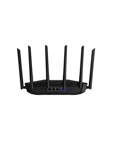 ASUS TUF Gaming BE6500 (TUF-BE6500) router inalámbrico 2.5 Gigabit Ethernet Doble banda (2,4 GHz   5 GHz) Negro