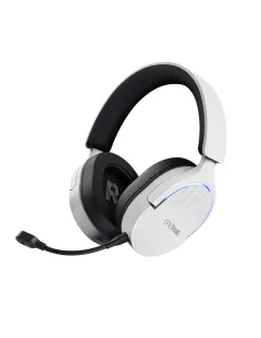 Trust GXT 491W FAYZO Auriculares Inalámbrico y alámbrico Diadema Juego USB Tipo C Bluetooth Negro, Blanco 2