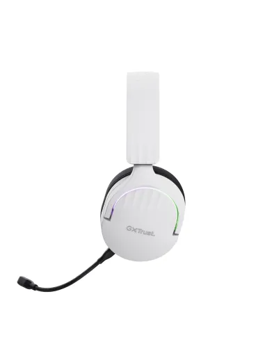 Trust GXT 491W FAYZO Auriculares Inalámbrico y alámbrico Diadema Juego USB Tipo C Bluetooth Negro, Blanco