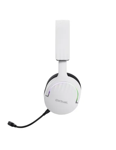 Trust GXT 491W FAYZO Auriculares Inalámbrico y alámbrico Diadema Juego USB Tipo C Bluetooth Negro, Blanco