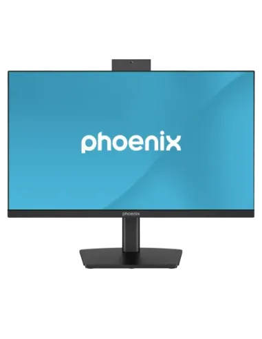 Monitor phoenix visión 24 pro 23.8pulgadas full hd panel ips webcam integrada abatible hdmi + dp altavoces integrados