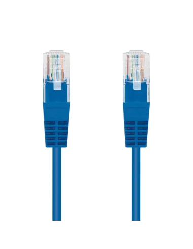 Nanocable CABLE RED LATIGUILLO RJ45 CAT.6 UTP AWG24, AZUL, 0.5 M