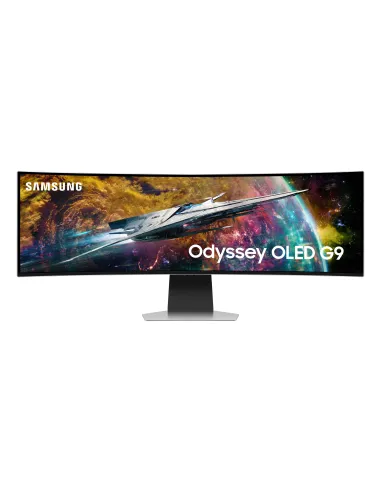 Samsung G95SC pantalla para PC 124,5 cm (49") 5120 x 1440 Pixeles Dual QHD OLED Plata