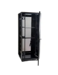 Armario rack 32u 1.61x800x800 puerta cristal