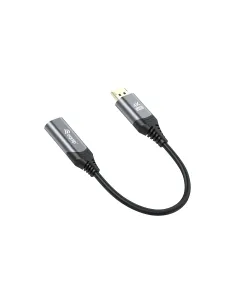 Equip 133445 adaptador de cable de vídeo 0,15 m DisplayPort HDMI Negro, Gris 2