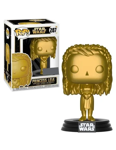 Funko pop star wars princesa leia dorada edicion especial exclusivo 43017