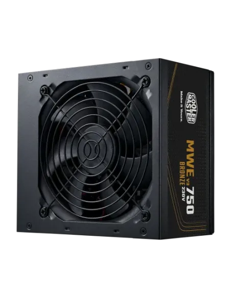 Cooler Master MWE Bronze 750 V3 230V unidad de fuente de alimentación 750 W 24-pin ATX ATX Negro