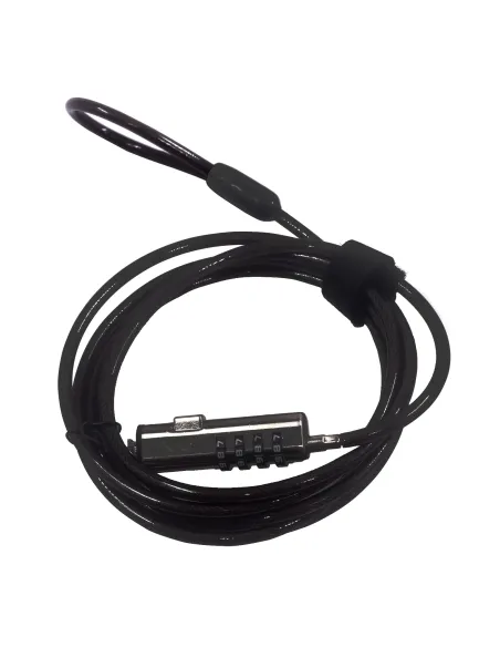 Ewent EW1238 cable antirrobo Negro 1,8 m
