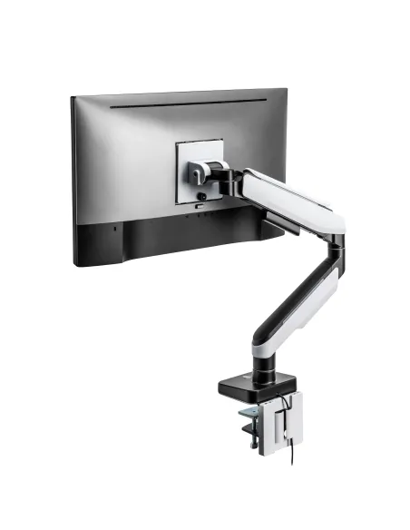 Ewent EW1509 soporte para monitor 124,5 cm (49") Escritorio Negro, Blanco