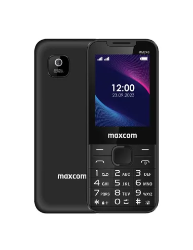 Telefono movil maxcom mm248 2.4pulgadas black