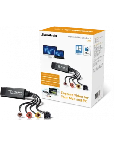 AVERMEDIA CAPTURADORA AVERDVD EZMAKER 7 USB 2.0  61C039XX00BH