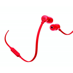 Auriculares intrauditivos jbl t110 red pure