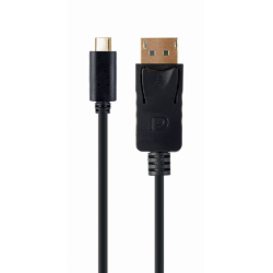 ADAPTADOR USB-C A DISPLAYPORT MACHO 4K 60 HZ 2 M NEGRO