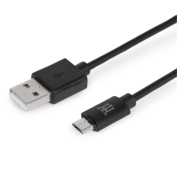 Maillon Technologique Basic MTBMUB241 cable USB 1 m USB A Micro-USB B Negro