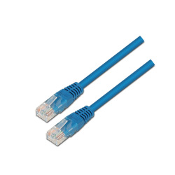 AISENS A135-0241 cable de red Azul 0,5 m Cat6 U/UTP (UTP)