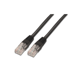 AISENS A135-0257 cable de red Negro 0,5 m Cat6 U/UTP (UTP)