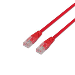 AISENS A135-0240 cable de red Rojo 3 m Cat6 U/UTP (UTP)