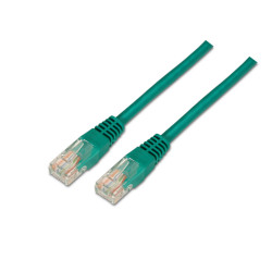 AISENS A135-0245 cable de red Verde 0,5 m Cat6 U/UTP (UTP)