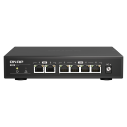 QNAP QSW-2104-2T switch No administrado 2.5G Ethernet (100/1000/2500) Negro