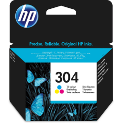 HP Cartucho de tinta Original 304 tricolor 2ml