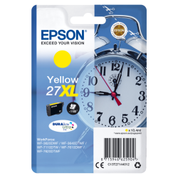 Epson Alarm clock Singlepack Yellow 27XL DURABrite Ultra Ink 10,4 ml
