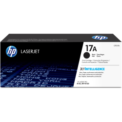 HP Cartucho de tóner Original LaserJet 17A negro