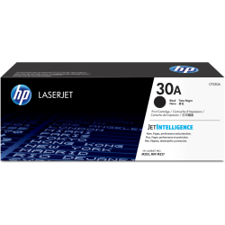 HP Cartucho de tóner Original LaserJet 30A negro