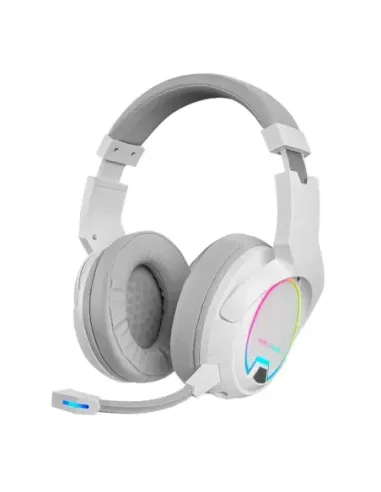 Auriculares inalambricos mars gaming mhw - 100 con microfono blanco