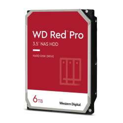 Disco duro interno hdd wd western digital nas red pro wd6003ffbx 6tb 3.5pulgadas sata 3 7200rpm 256mb
