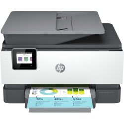 HP OfficeJet Pro Impresora multifunción HP 9014e, Color, Impresora para Oficina pequeña, Imprima, copie, escanee y envíe por