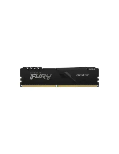 Memoria ddr4 4gb kingston - 2666mhz - pc4 21300 - fury beast negro - cl16