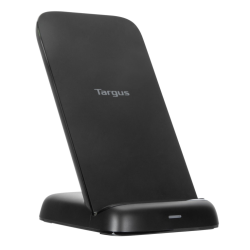 Targus APW110GL cargador de dispositivo móvil Teléfono móvil Negro USB Cargador inalámbrico Interior