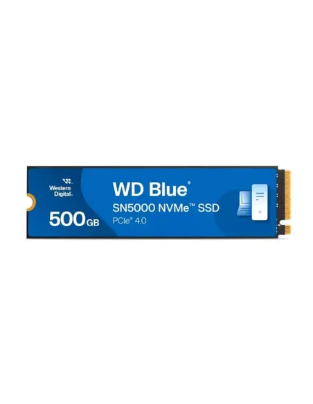 Disco duro interno ssd wd western digital blue sn5000 wds500g4b0e 500gb nvme pci express