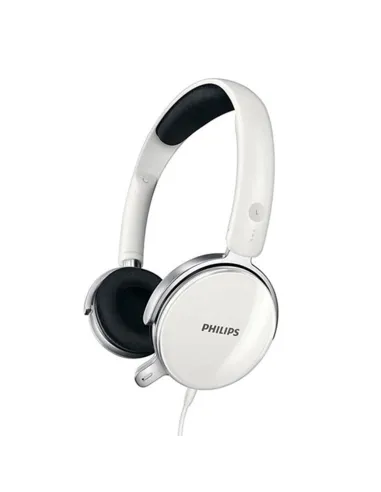 Auriculares philips shm7110u - 00 jack 3.5mm blanco