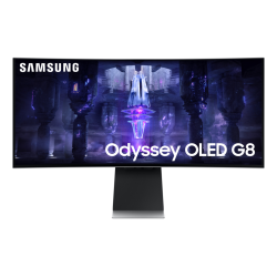 Samsung Odyssey Neo G8 LS34BG850SUXEN pantalla para PC 86,4 cm (34") 3440 x 1440 Pixeles UltraWide Quad HD OLED Plata