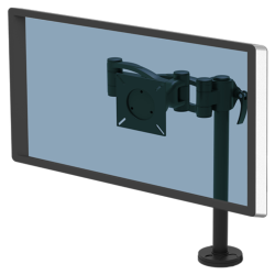 Fellowes 8041601 soporte para monitor 81,3 cm (32") Abrazadera Negro