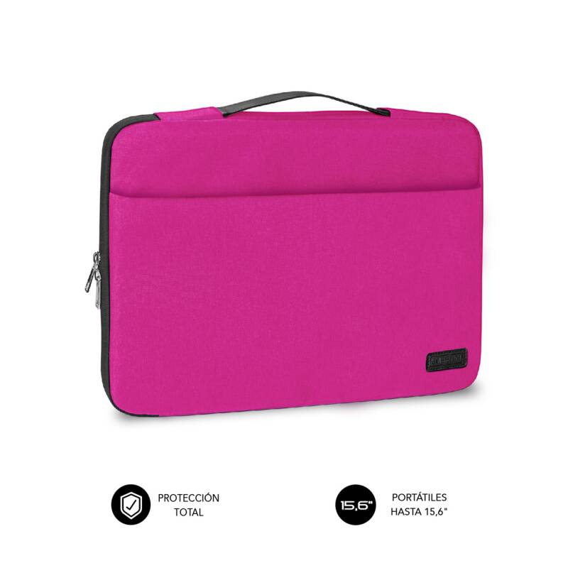 SUBBLIM Funda Ordenador Elegant Laptop Sleeve 15,6" Pink