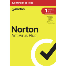 NortonLifeLock AntiVirus Plus Español Licencia básica 1 licencia(s) 1 año(s)