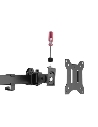 Equip 650158 soporte para monitor 81,3 cm (32") Escritorio Negro