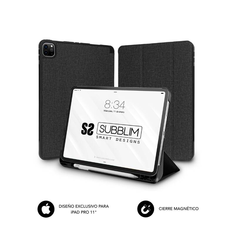 SUBBLIM Funda Tablet Shock Case iPad Pro 11” 2021/20/18 Negro