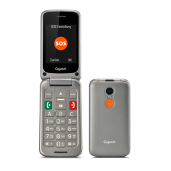 Telefono movil gigaset gl590 gris para mayores