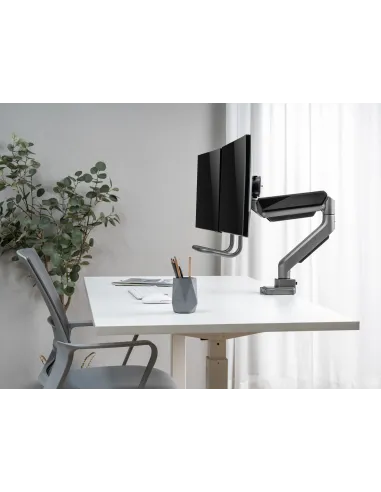 Equip 650161 soporte para monitor 81,3 cm (32") Escritorio Negro