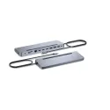 i-tec USB-C Metal Ergonomic 3x 4K Display Docking Station + Power Delivery 100 W