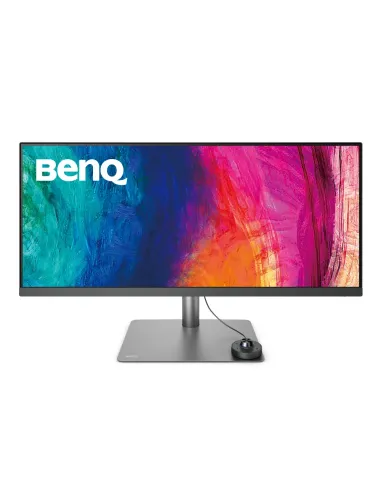 BenQ PD3420Q pantalla para PC 86,4 cm (34") 3440 x 1440 Pixeles Quad HD LED Gris