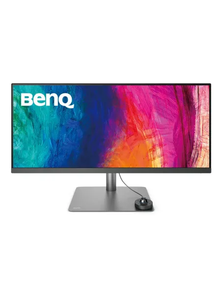 BenQ PD3420Q pantalla para PC 86,4 cm (34") 3440 x 1440 Pixeles Quad HD LED Gris