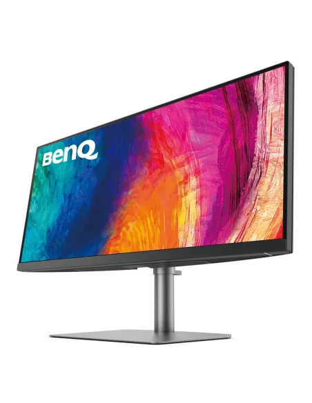 BenQ PD3420Q pantalla para PC 86,4 cm (34") 3440 x 1440 Pixeles Quad HD LED Gris